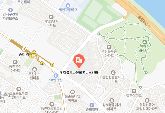 렌탈픽스 본사 카카오맵 위치